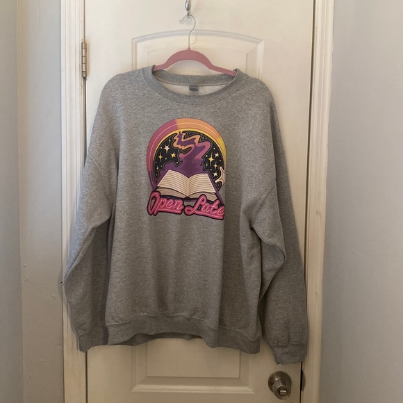 Open Late Graphic Sweatshirt